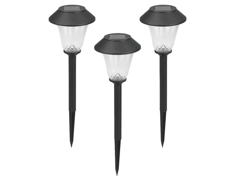 Luxform st. tropez set van 3 solar tuinlampen