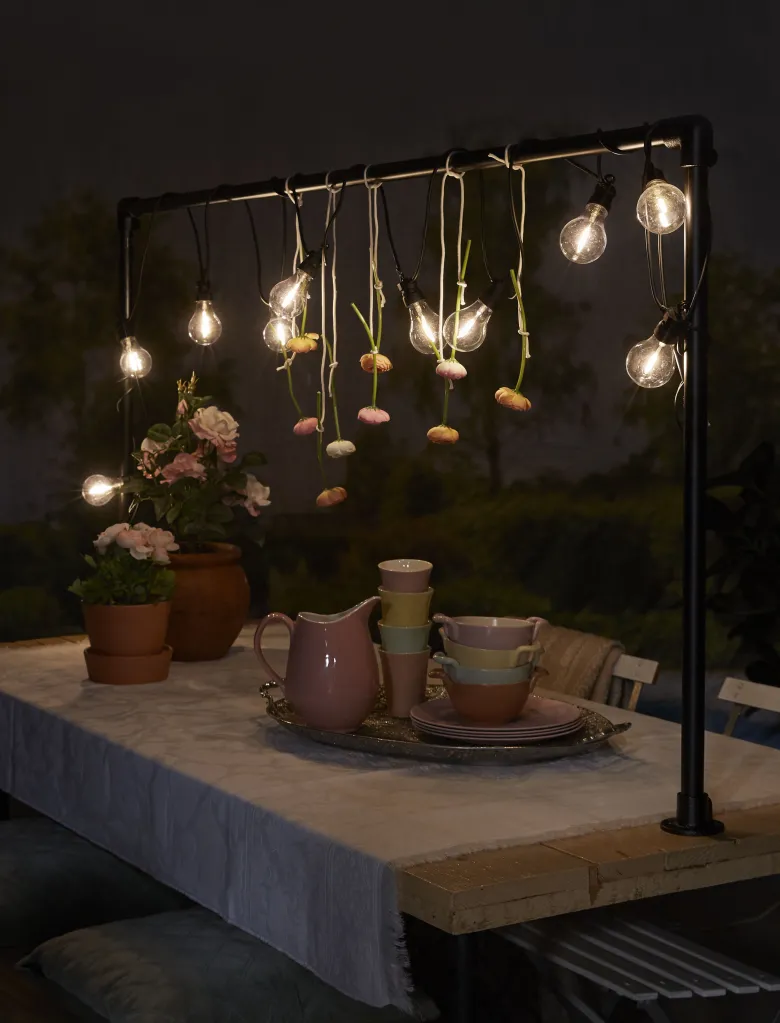 Luxform Tahiti LED solar lichtslinger