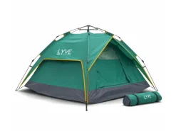 Lyve Pop-Up XL 3-persoons tent - Green