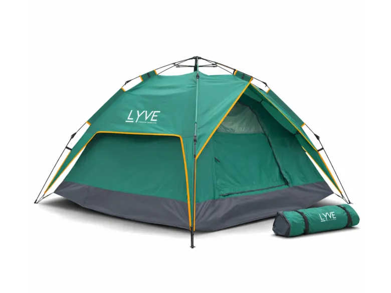 Lyve Pop-Up XL 3-persoons tent - Green