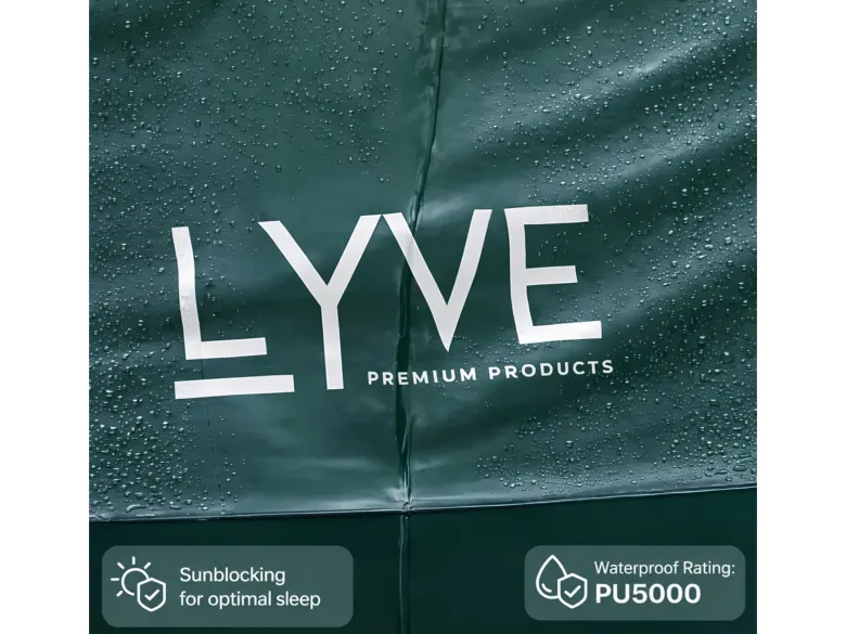 Lyve Pop-Up XL 3-persoons tent - Green