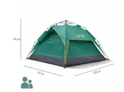 Lyve Pop-Up XL 2-persoons tent - Green