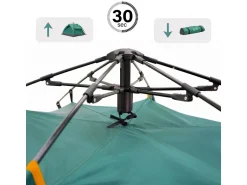 Lyve Pop-Up XL 2-persoons tent - Green