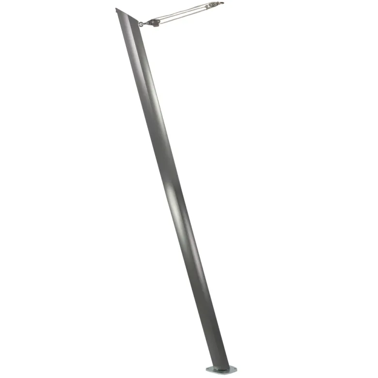 Maanta Alu Simple 75° basisplaat schaduwdoek paal