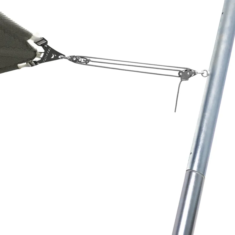 Maanta EZ Mast 80° basisplaat schaduwdoek paal - Staal