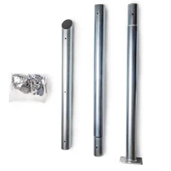 Maanta EZ Mast 80° basisplaat schaduwdoek paal - Staal
