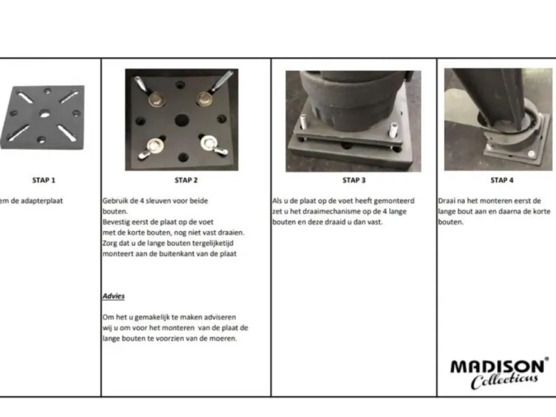 Madison adapterplaat