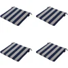 Madison Amora Blue zitkussen - Set van 4