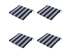 Madison Amora Blue zitkussen - Set van 4