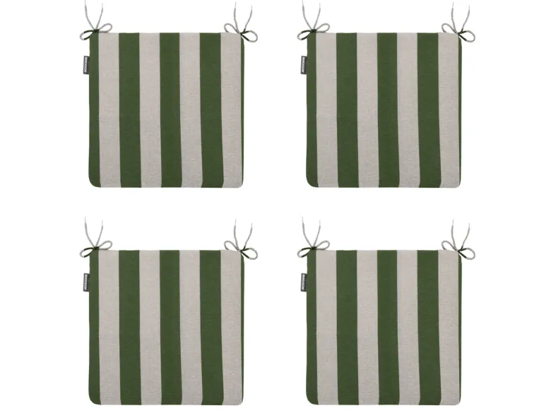 Madison Amora Green zitkussen - Set van 4