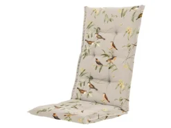 Madison Aria natural hoge rug tuinkussen