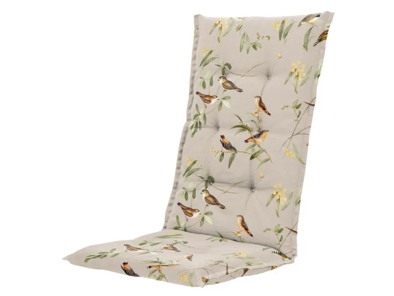 Madison Aria natural hoge rug tuinkussen