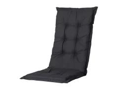Madison Basic black hoge rug tuinkussen