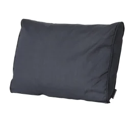 Madison Basic black Rugkussen - Set van 2