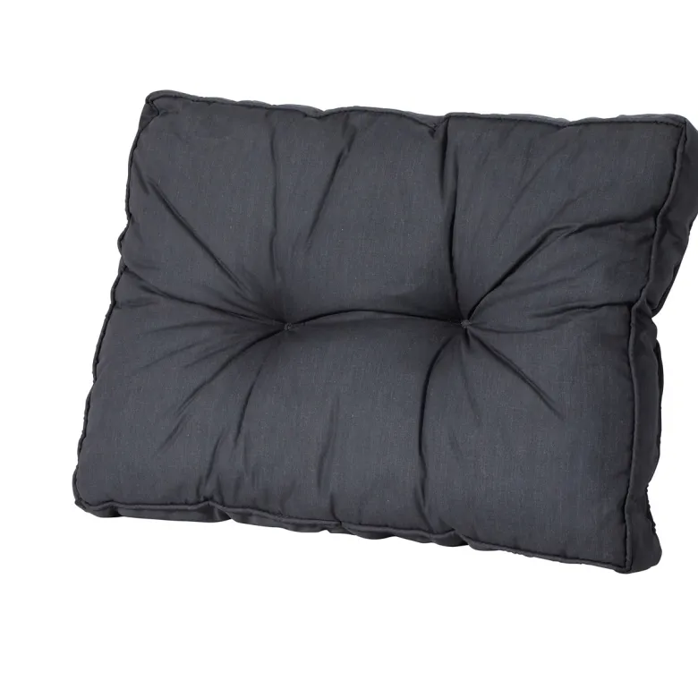 Madison Basic black Rugkussen - Set van 2