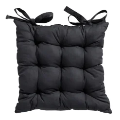 Madison Basic black Zitkussen - Set van 4