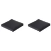 Madison Basic black Zitkussen - Set van 2