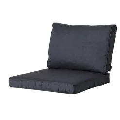 Madison Basic black Zitkussen - Set van 2