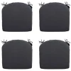 Madison Basic black Zitkussen - Set van 4