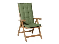 Madison Basic green hoge rug tuinkussen