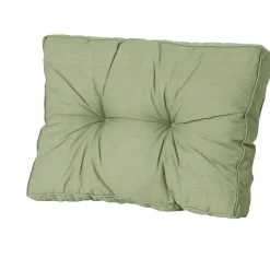 Madison Basic green Rugkussen - Set van 2
