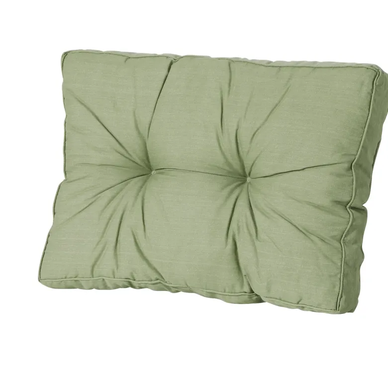 Madison Basic green Rugkussen - Set van 2