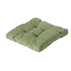 Madison Basic green Zitkussen - Set van 2