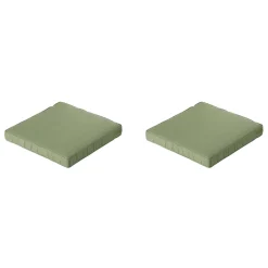 Madison Basic green Zitkussen - Set van 2