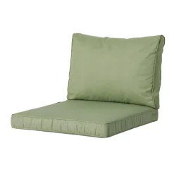 Madison Basic green Zitkussen - Set van 2
