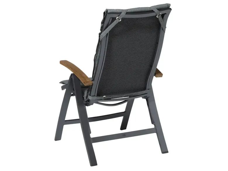 Madison Basic grey Fiber tuinkussen
