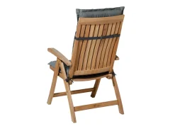 Madison Basic grey hoge rug tuinkussen