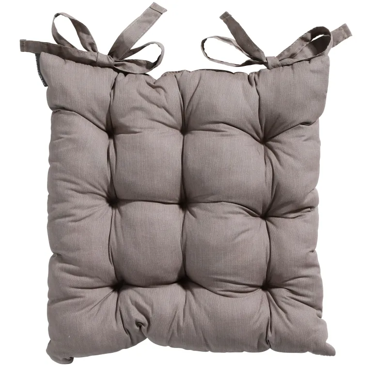Madison Basic taupe Zitkussen - Set van 4