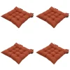 Madison Basic terra Zitkussen - Set van 4