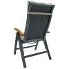 Madison Cala natural outdoor hoge rug tuinkussen