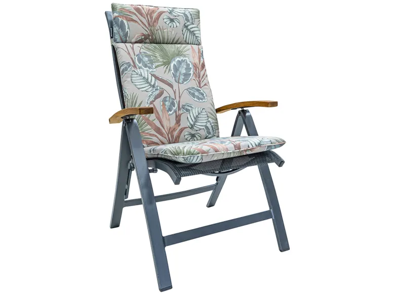 Madison Cala natural outdoor hoge rug tuinkussen