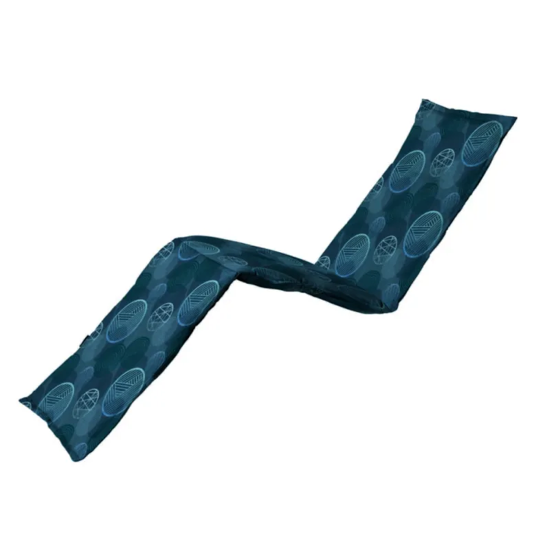 Madison Circle Blue 200x65 Ligbedkussen