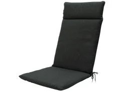 Madison Dark grey eco + nature outdoor hoge rug tuinkussen