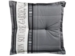 Madison Garden grey hocker kussen
