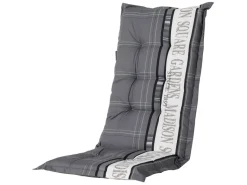 Madison Garden grey lage rug kussen