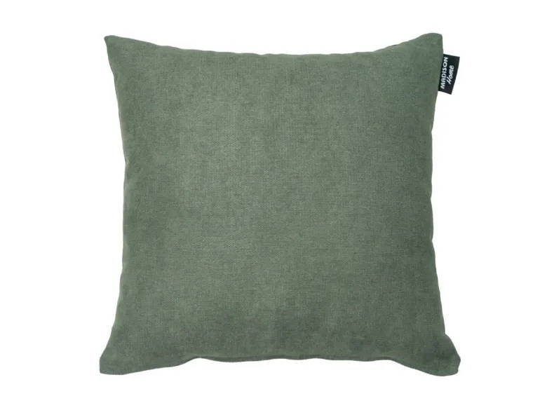 Madison Lino moss green sierkussen
