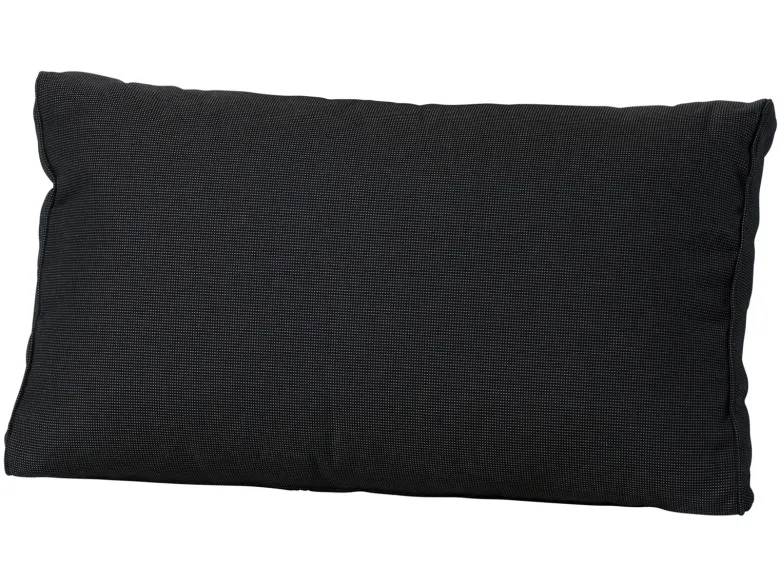Madison Luxe Rib Black 73 x 43 cm loungekussen - Rugkussen