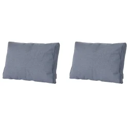 Madison Manchester denim Rugkussen - Set van 2