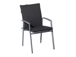 Madison Manchester grey outdoor stapelstoelkussen