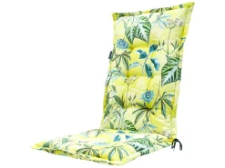 Madison Mauel pastel yellow hoge rug tuinkussen