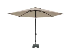 Madison Mykanos 250 cm push-up parasol - Ecru