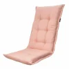 Madison Napels Salmone hoge rug outdoor tuinkussen
