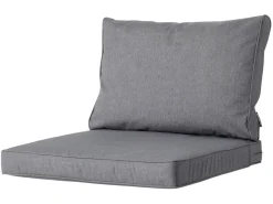 Madison Oxford Grey Outdoor lounge rugkussen