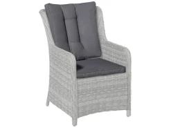 Madison Oxford grey outdoor wicker stoelkussen