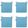 Madison Panama aqua Zitkussen - Set van 4