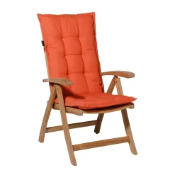 Madison Panama Flame Orange 50x123 Hoge Rug Kussen